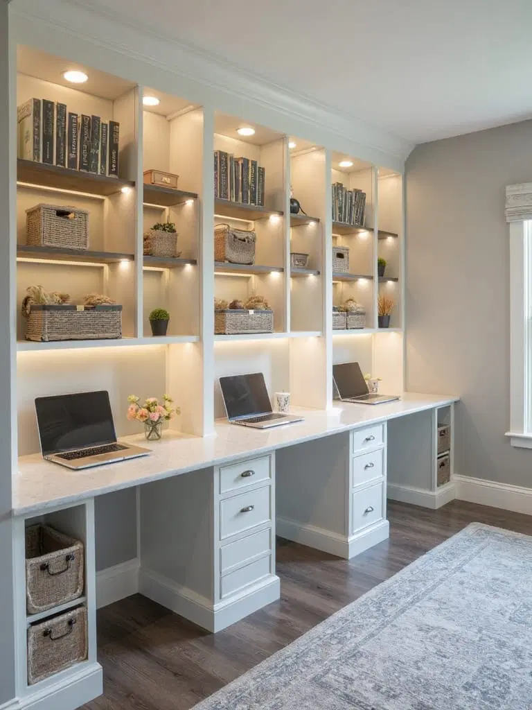 study and homework spaces