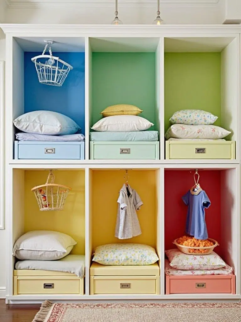 organizing personal items visually