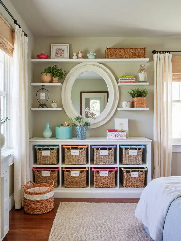 organized children's toy storage