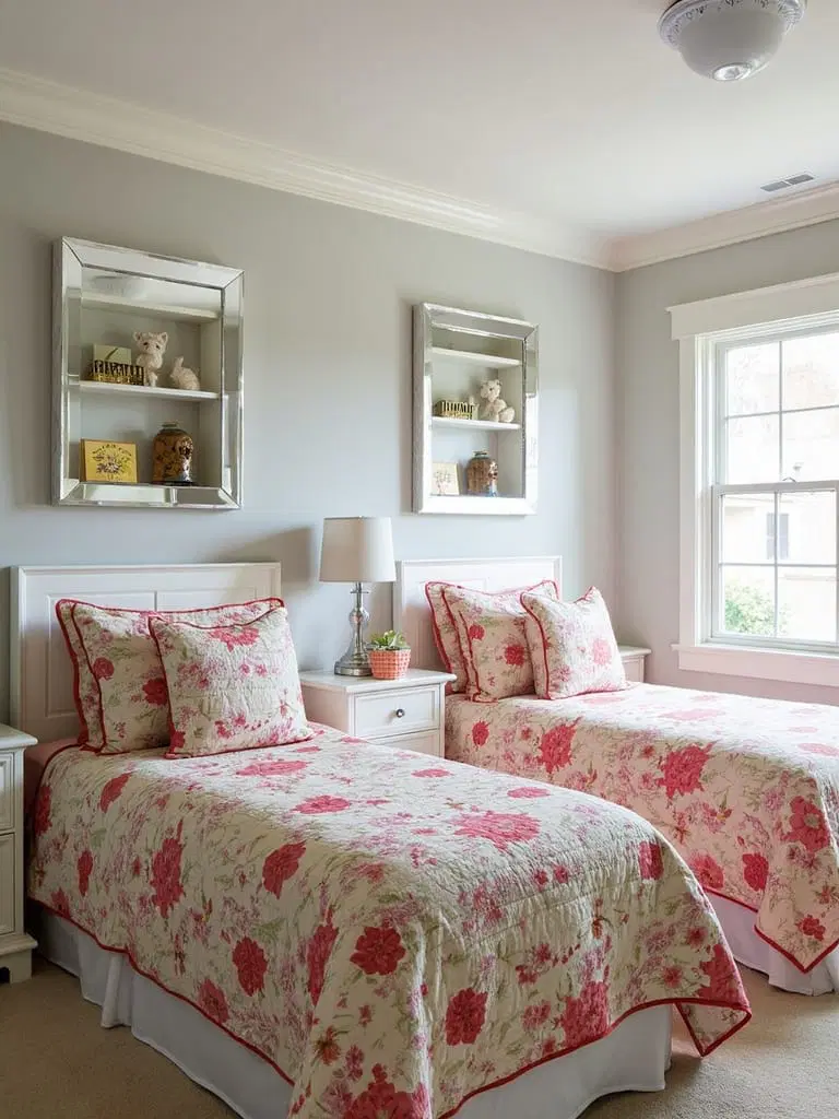 symmetry in kids shared bedroom