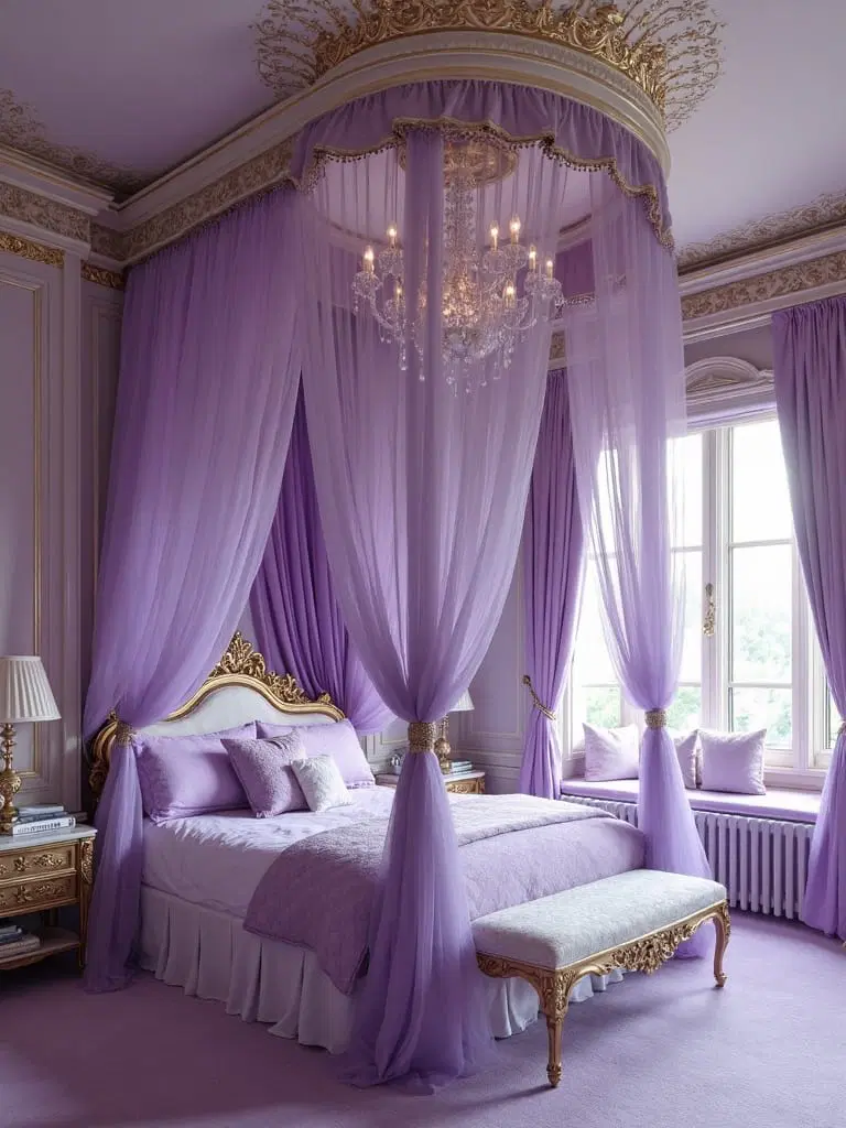 enchanting lavender castle design