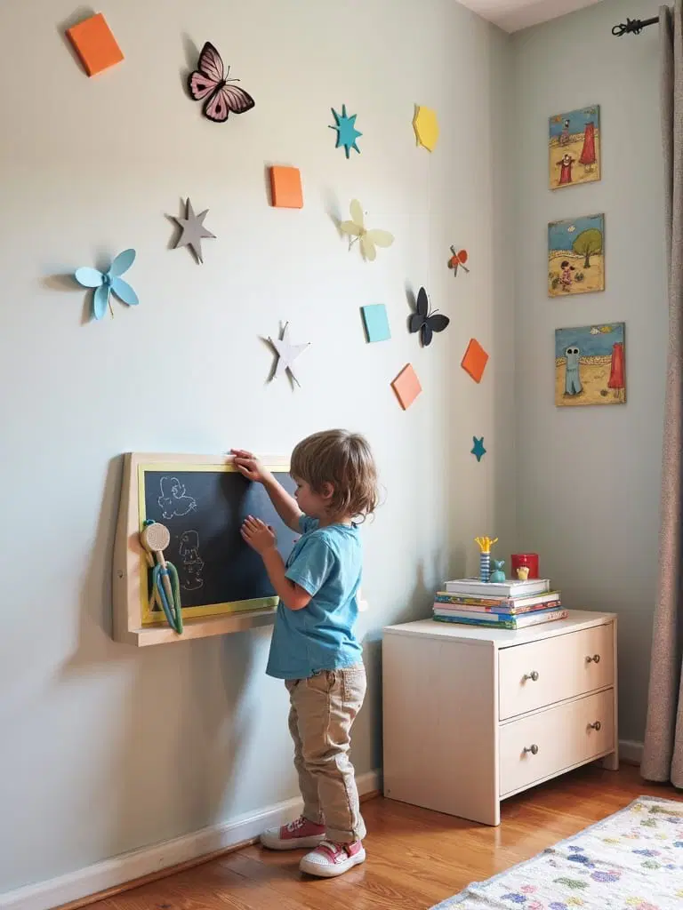 interactive walls for children's creativity