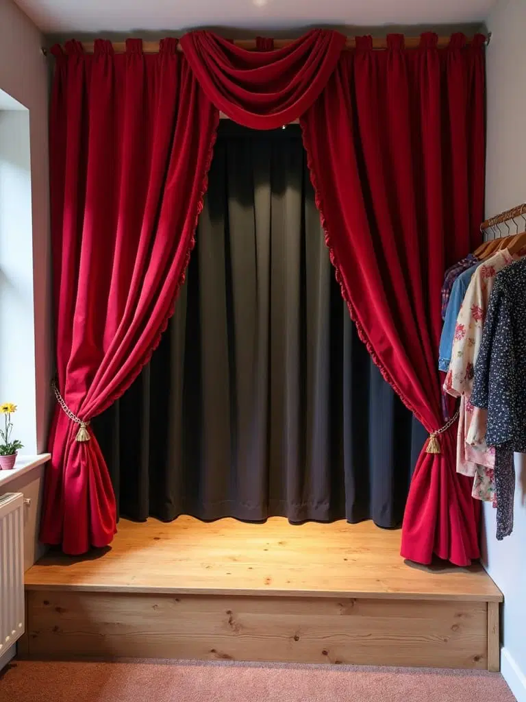 children's bedroom performance stage