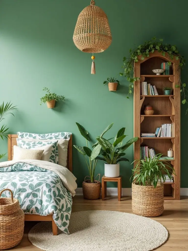 nature-inspired kids room