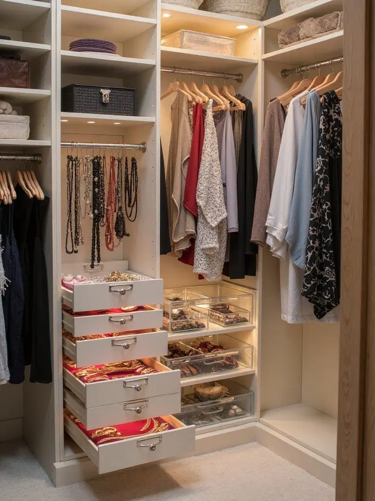 organize your accessories station