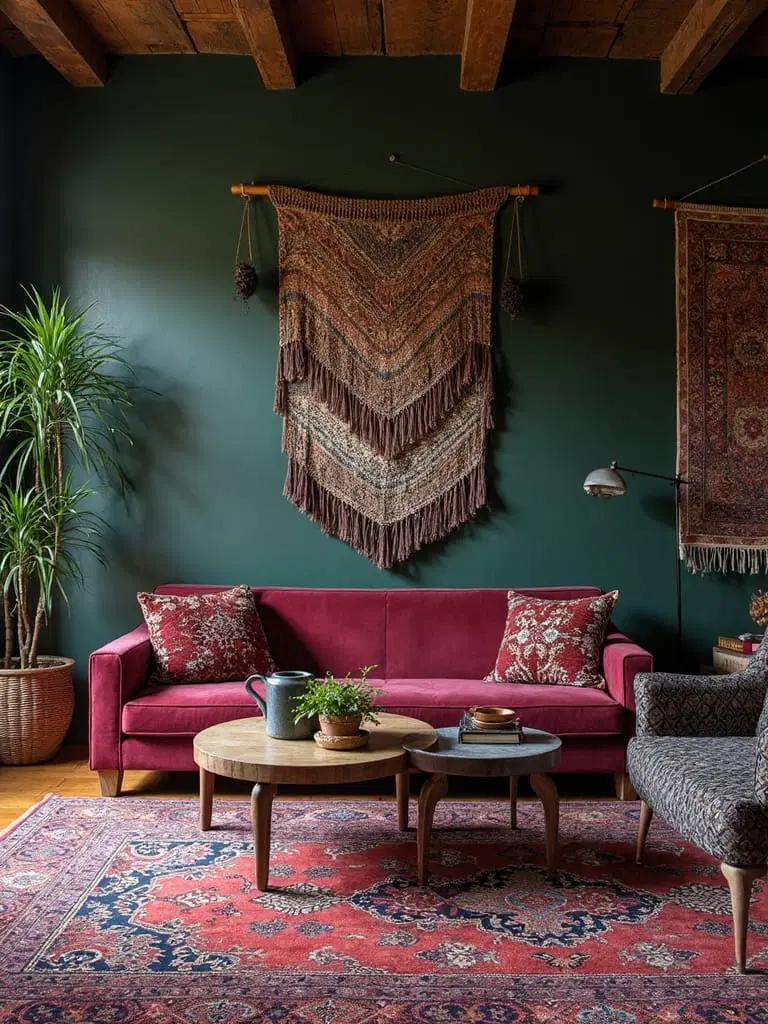 eclectic textile design styles