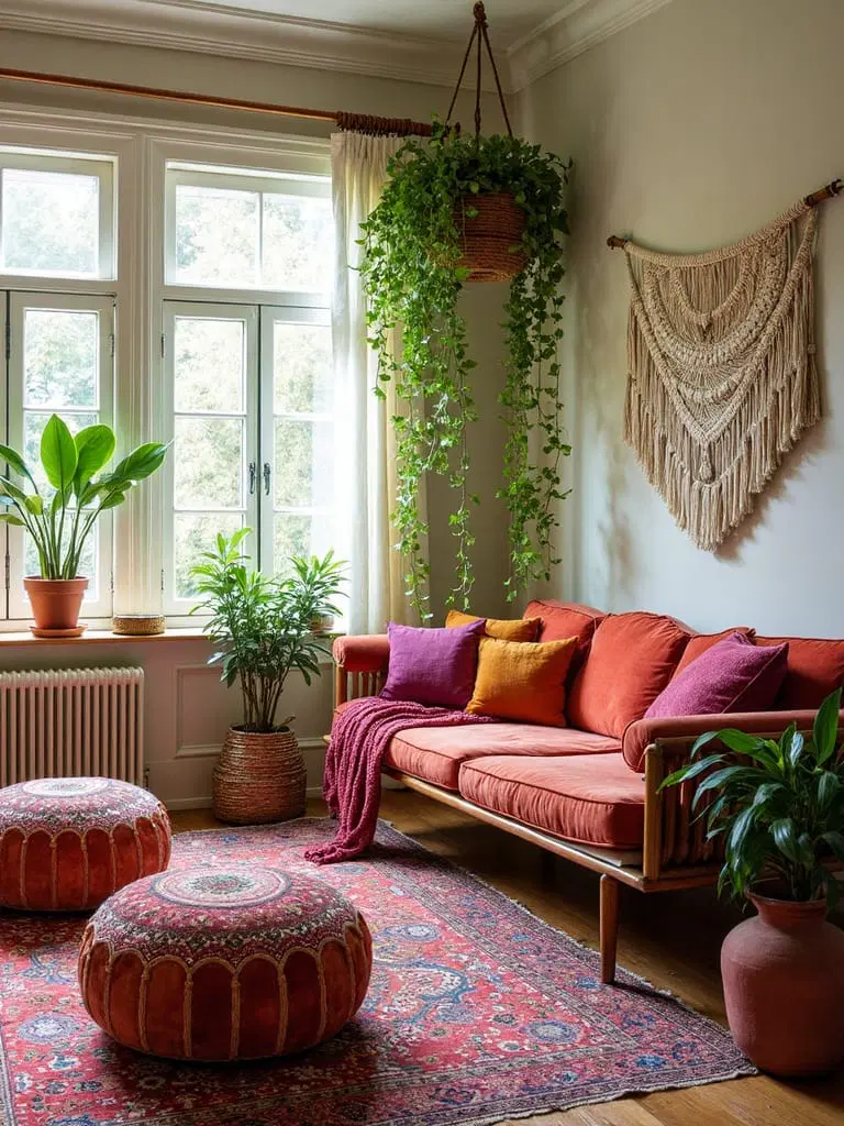 vibrant eclectic home retreat