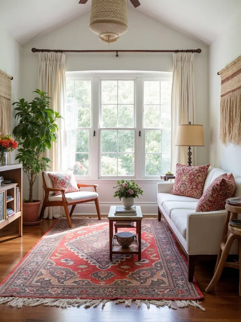 boldly blended boho patterns