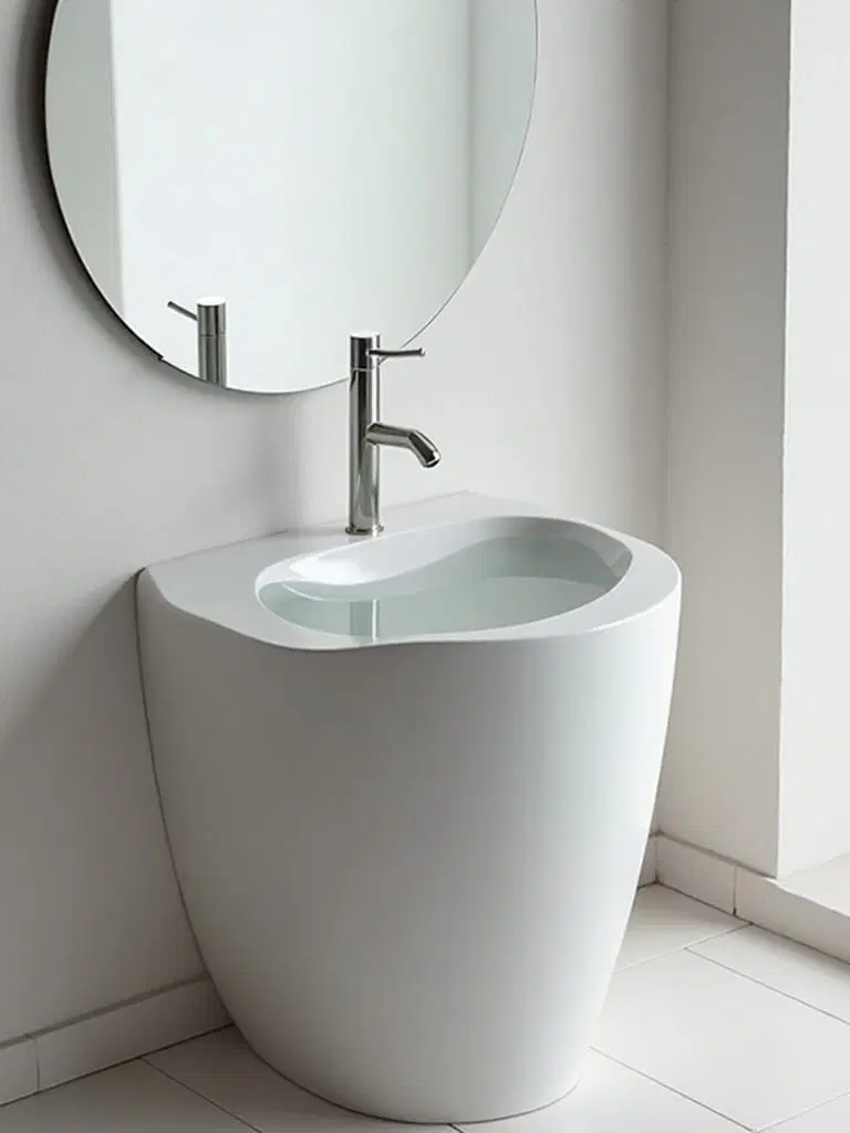 artistic standalone sink designs