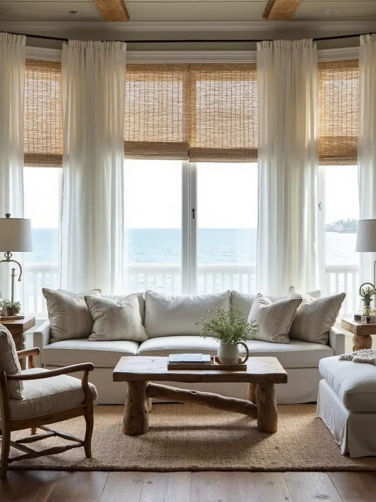 light and airy curtains