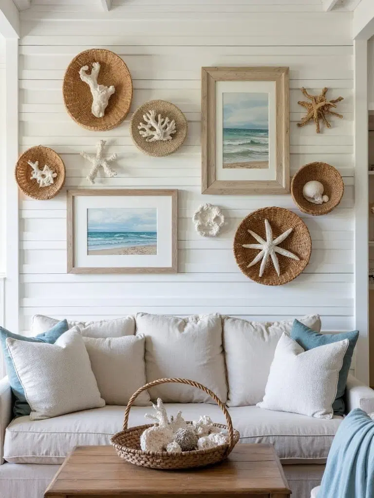 beach inspired wall decor