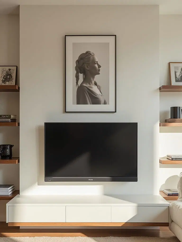 artistic frame tv display