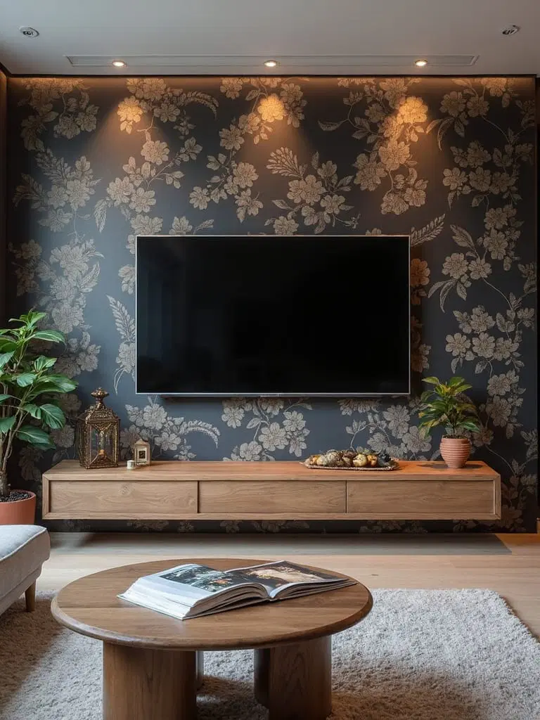 bold wallpaper design statement