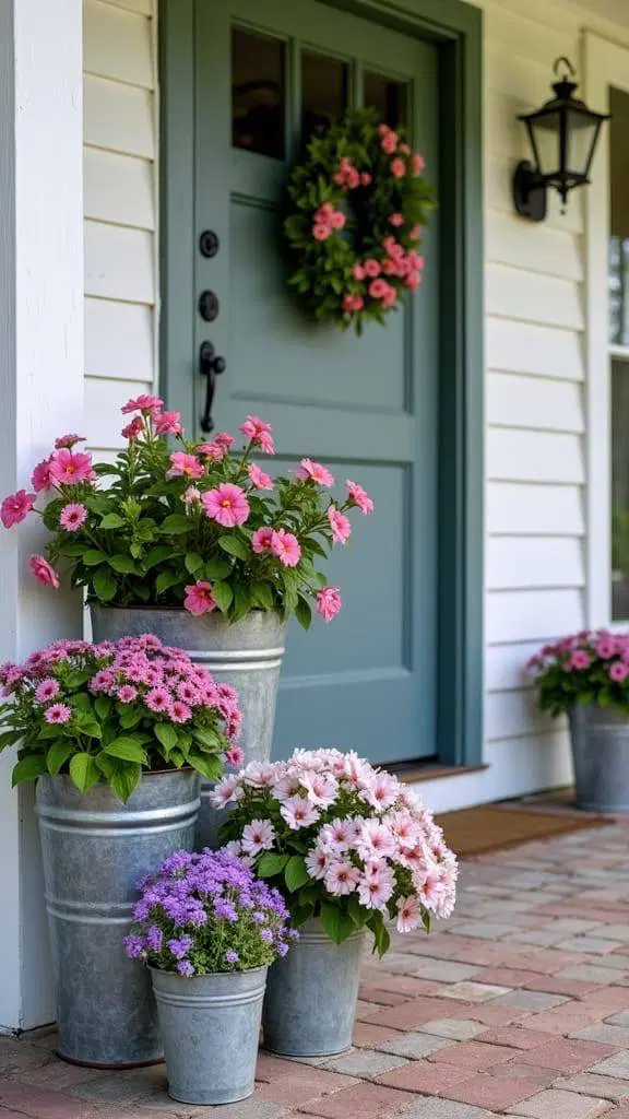 diverse plant combinations thrive