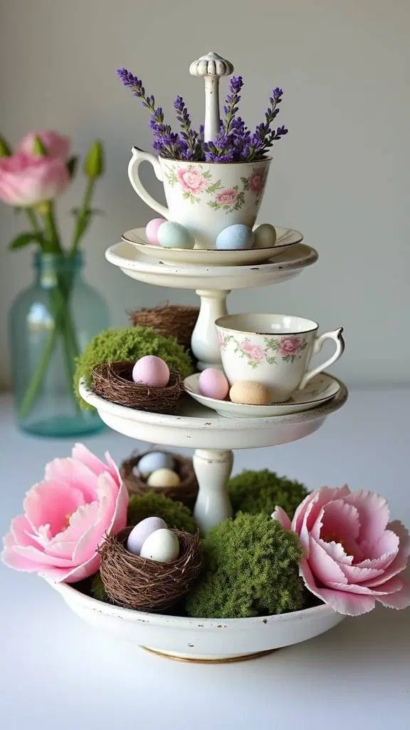 cottagecore decor with wildflowers