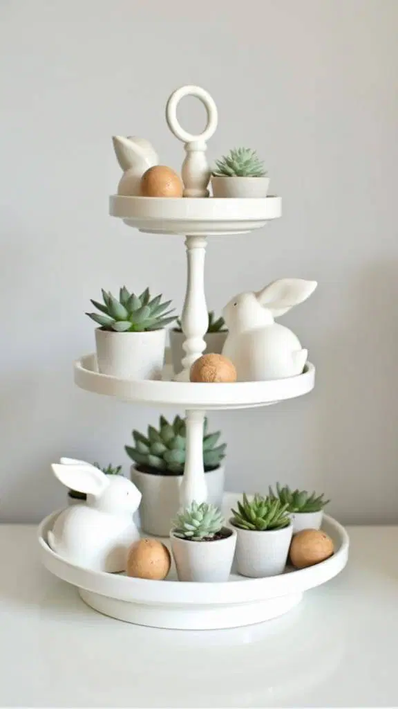 minimalist spring decor