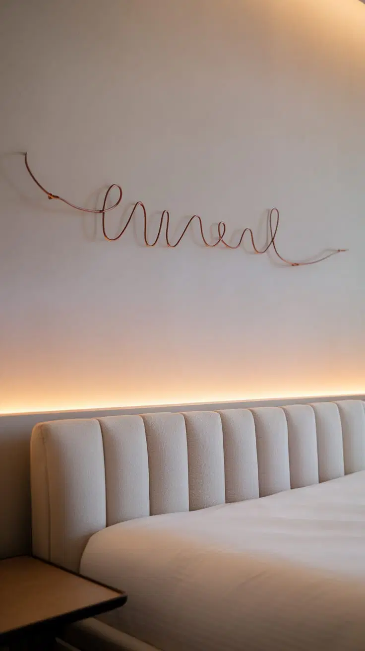 metal wall art words