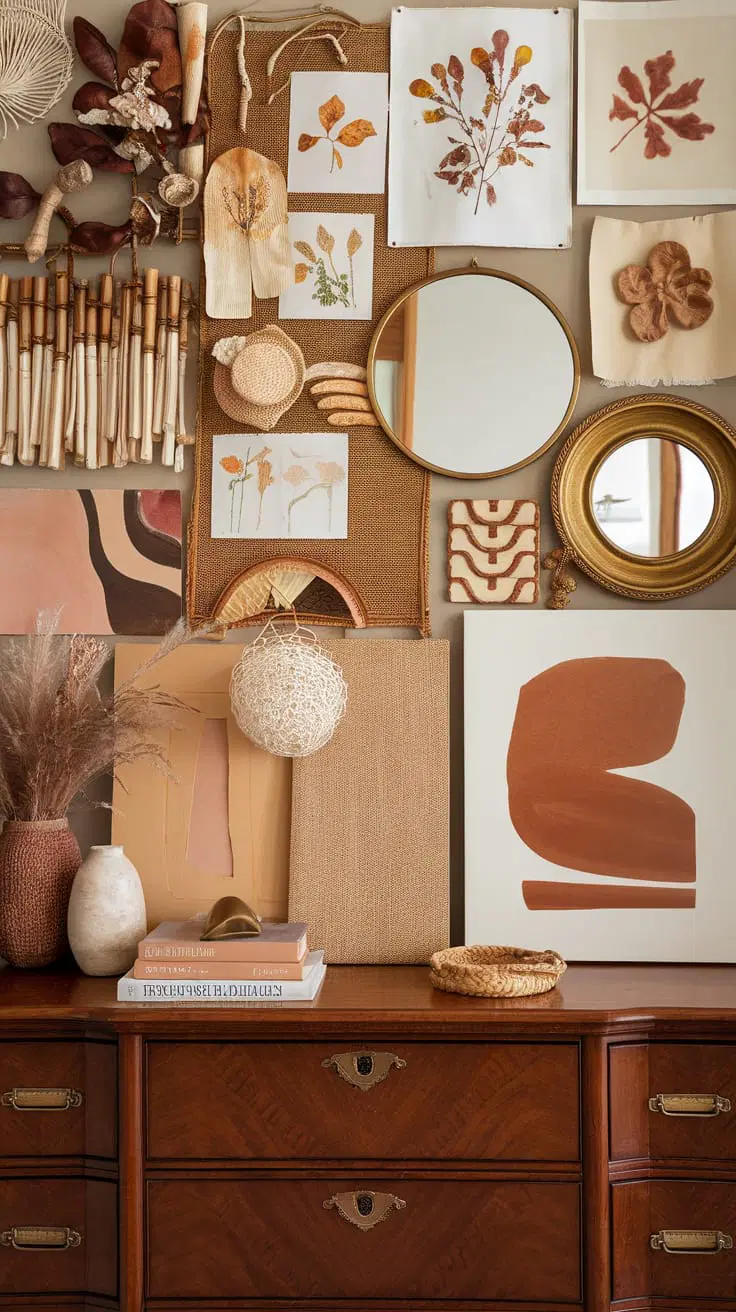 creative mixed media art collage