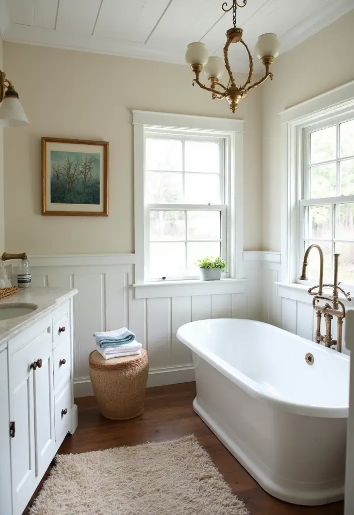 budget farmhouse bathroom decor inspiration