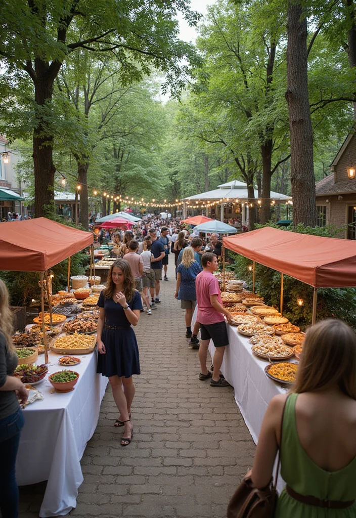 creative outdoor party food station ideas