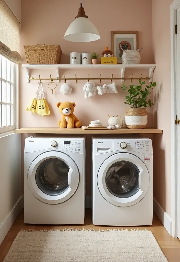toca boca characters inspired laundry decor