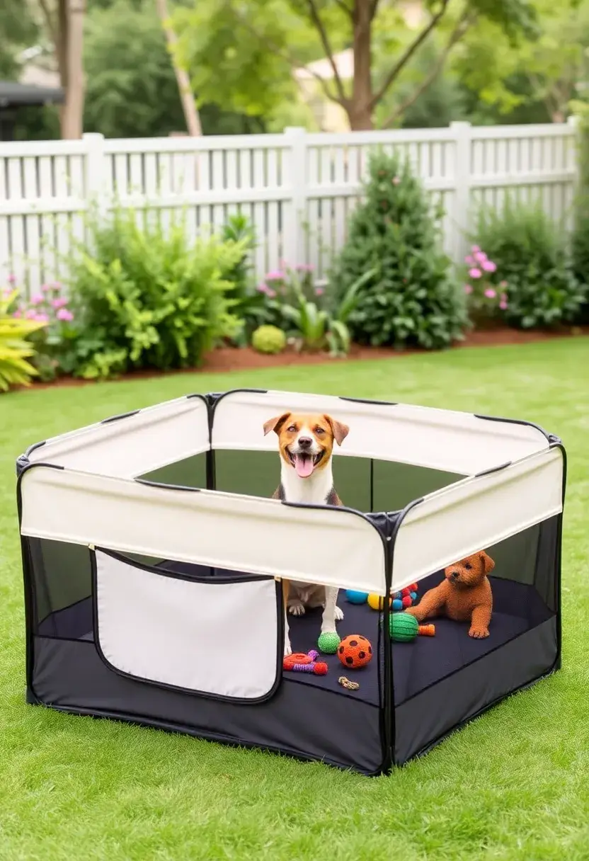 Elegantly Designed Pet Playpen