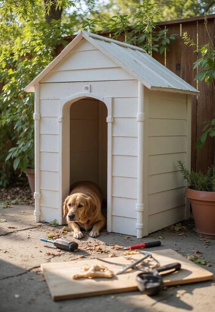 DIY PVC Frame Kennel