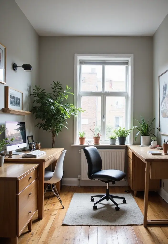 dual space home office