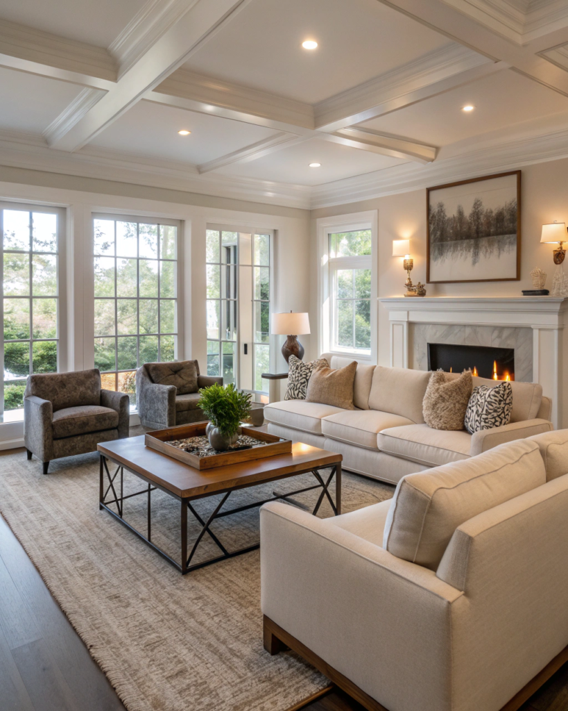 Comfortable modern seating