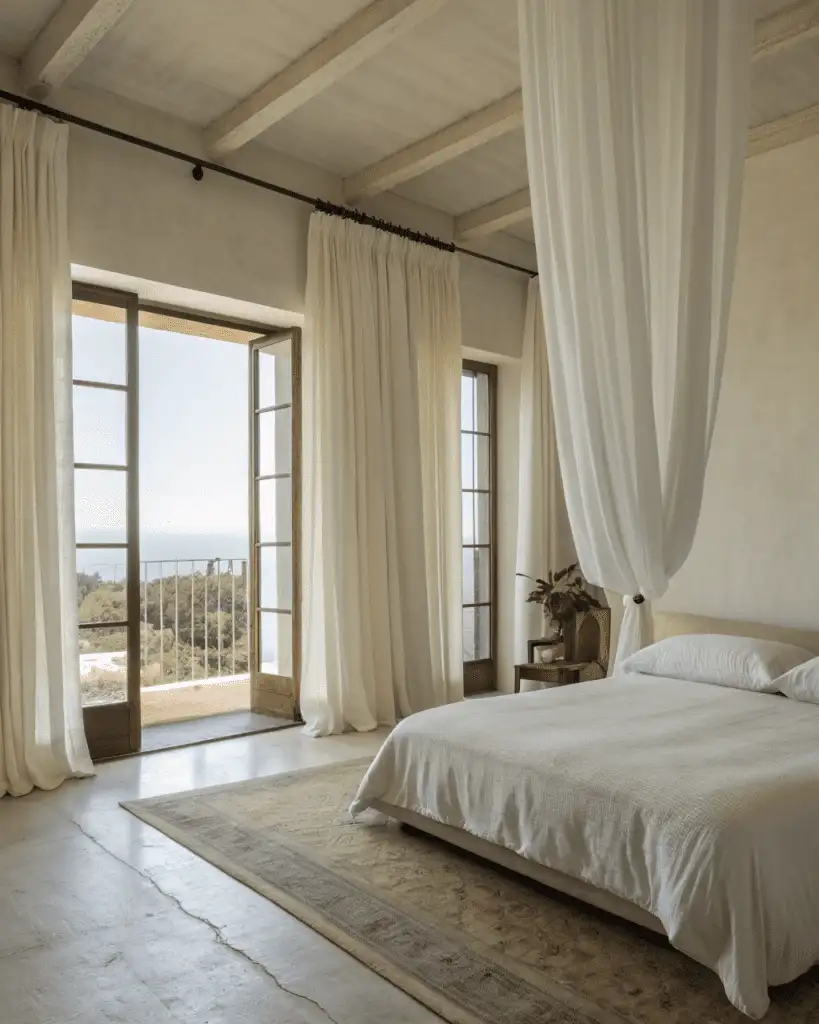 High Floor-Length Curtains