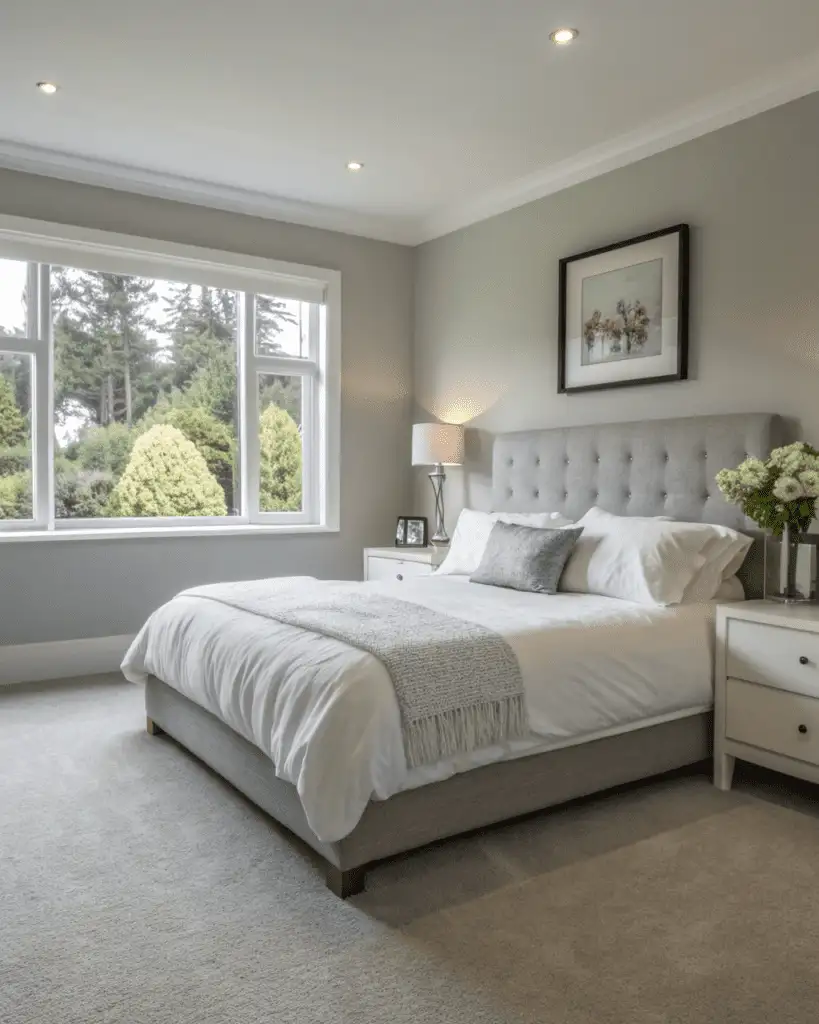 Minimalist bedroom decor