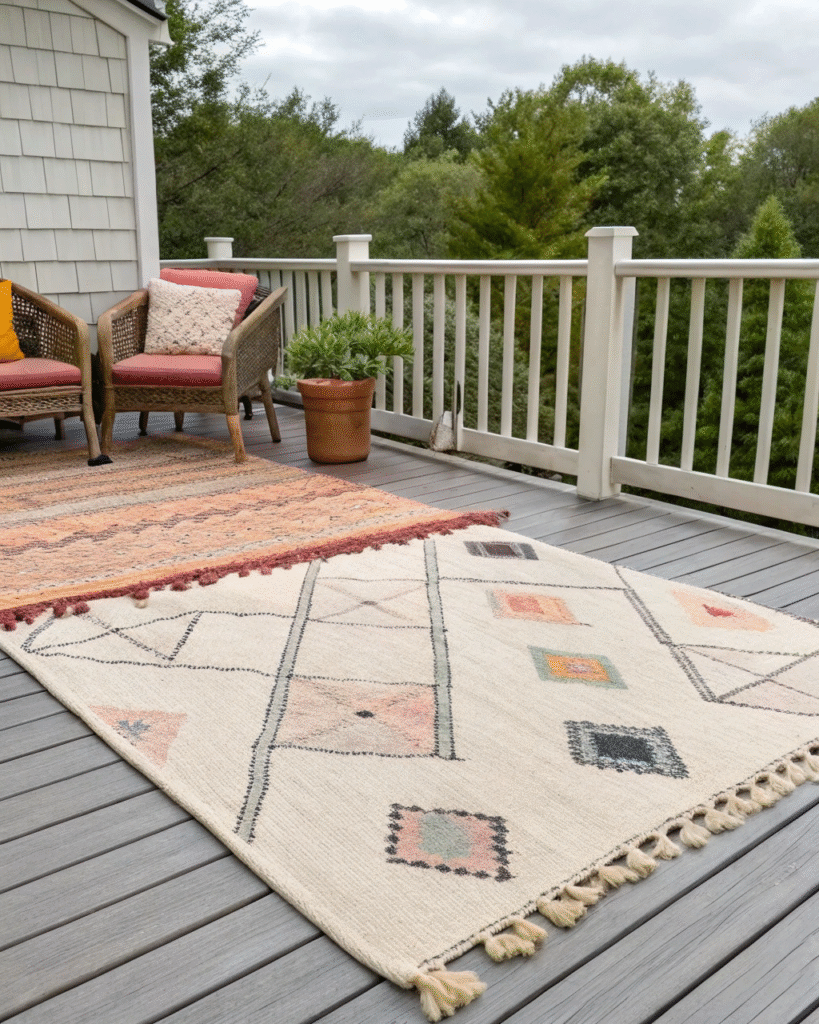 Muted Tones with Pops of Color