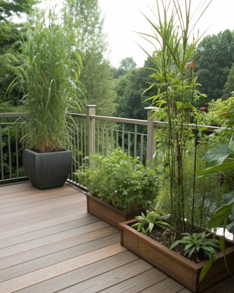 Corner plant display