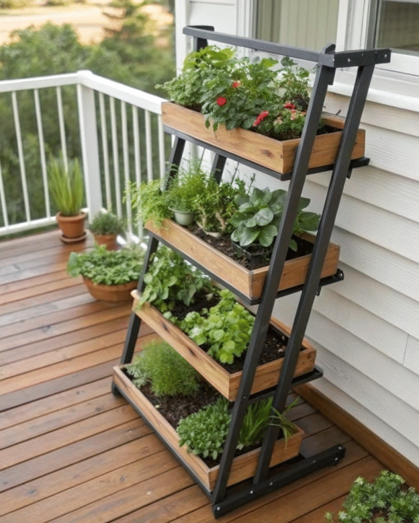 Tiered plant stand