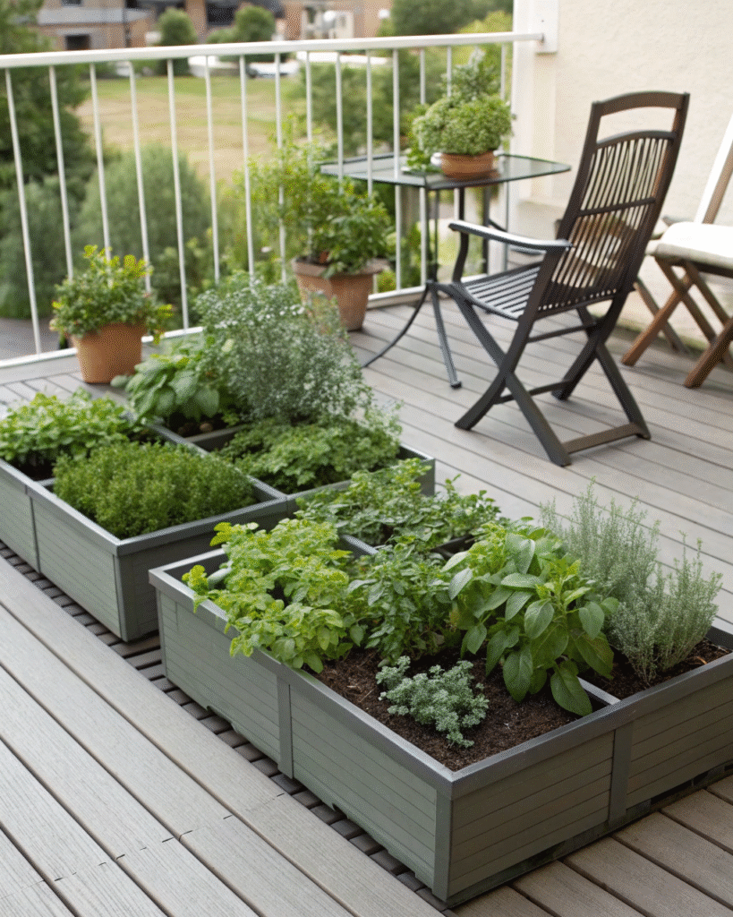 Herb garden planter