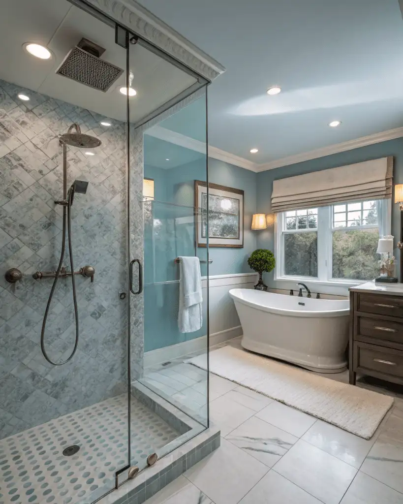 Rainfall Showerhead for Spa Bathroom