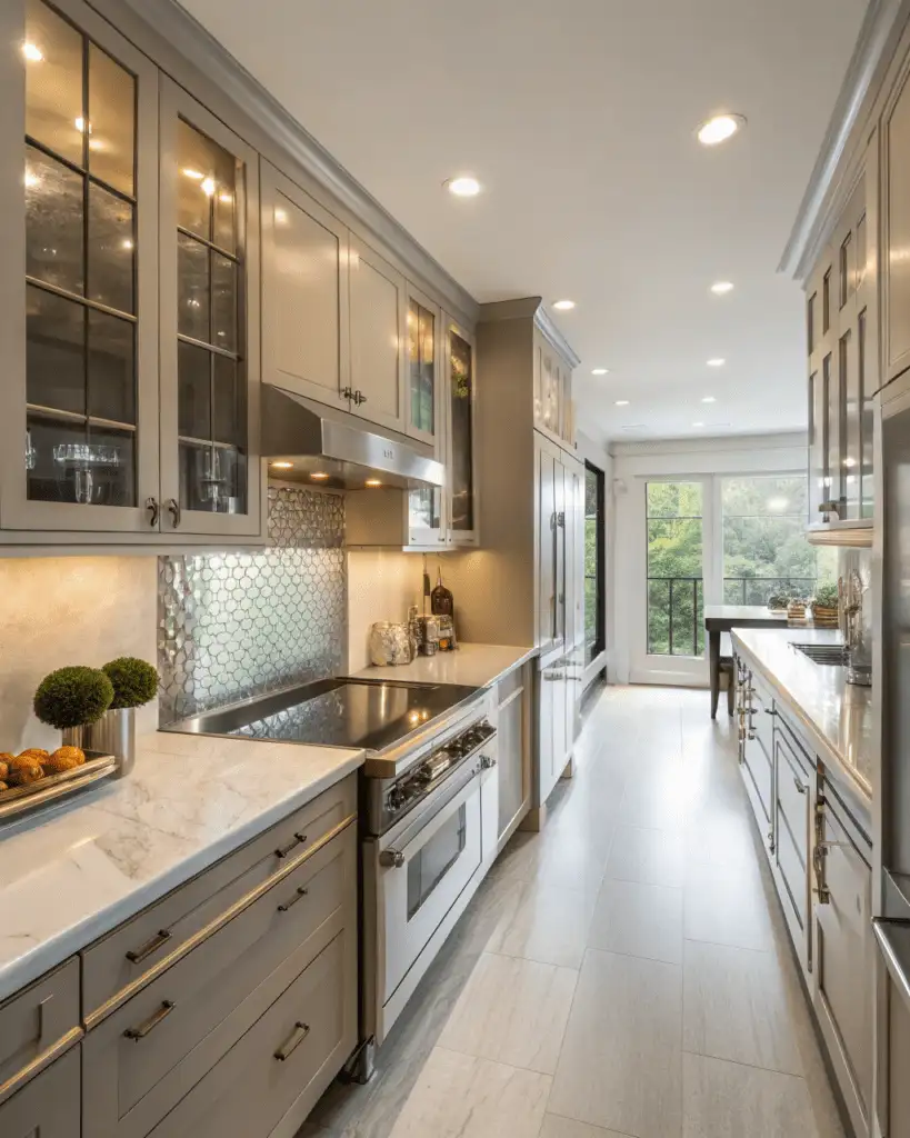 Satin Finish in Kitchen