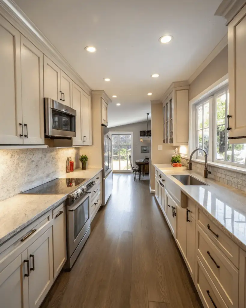 Continuous Kitchen Countertop