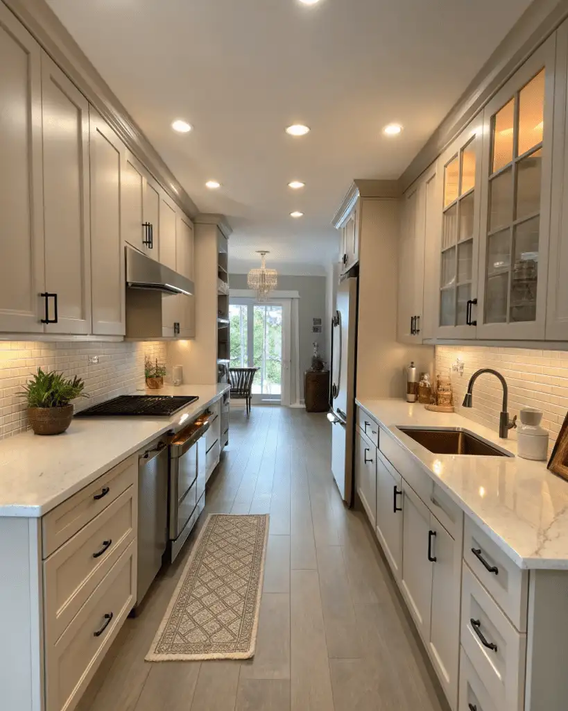 End of Galley Lighting