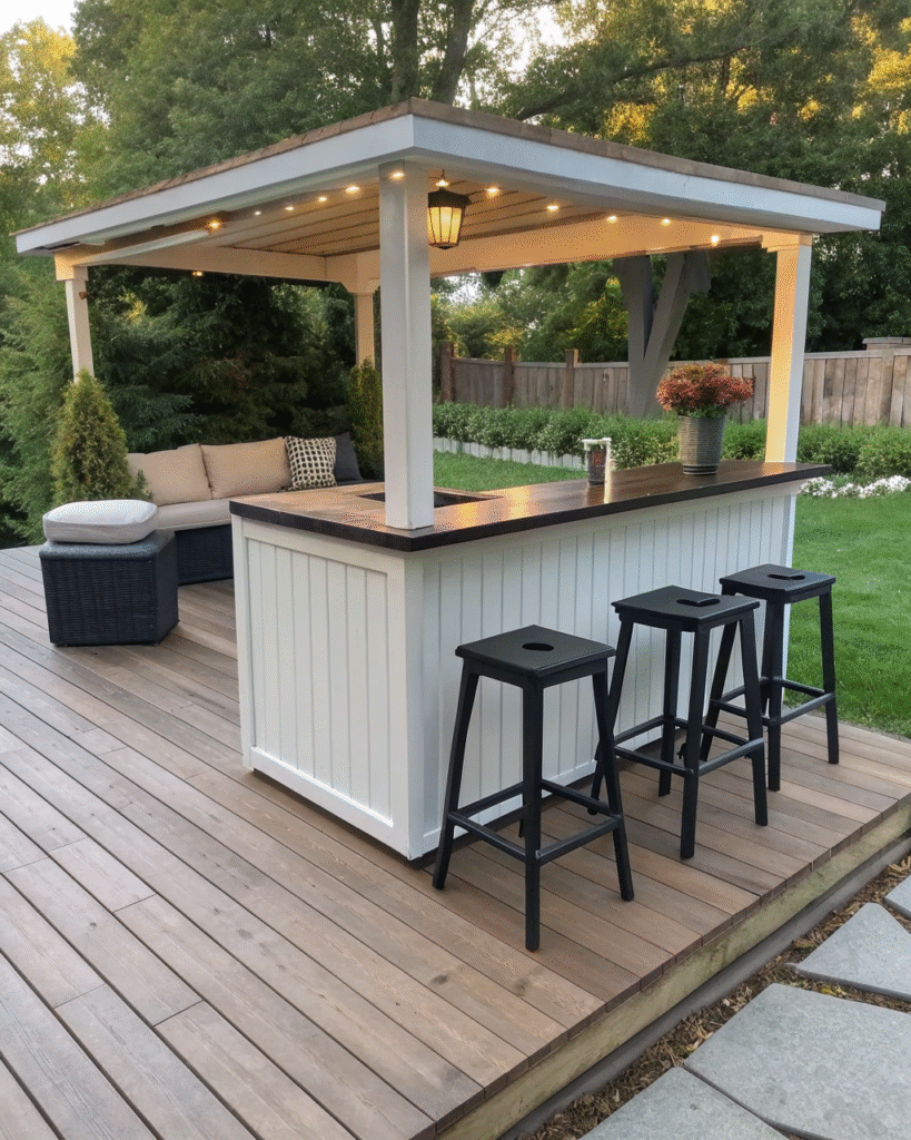 Compact Outdoor Bar