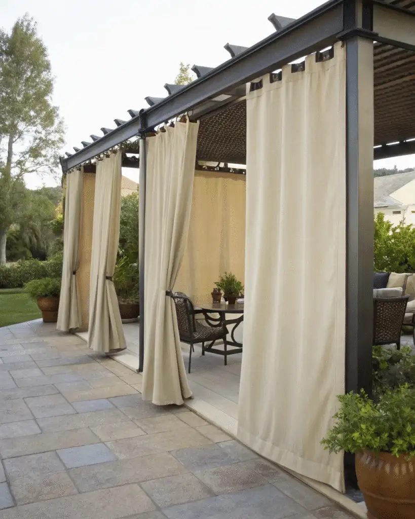 Waterproof Canvas Curtains