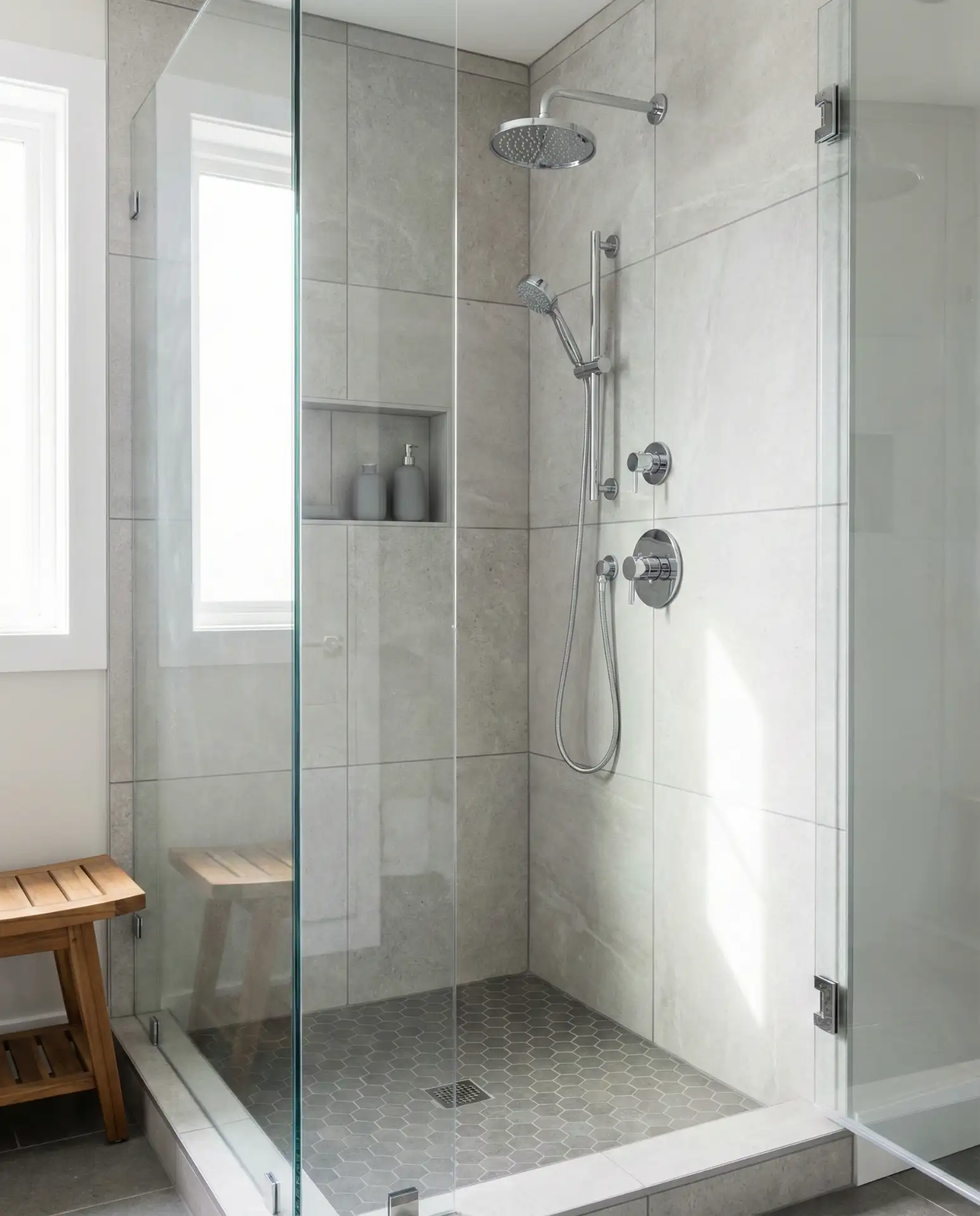 Monochromatic Gray Shower Design