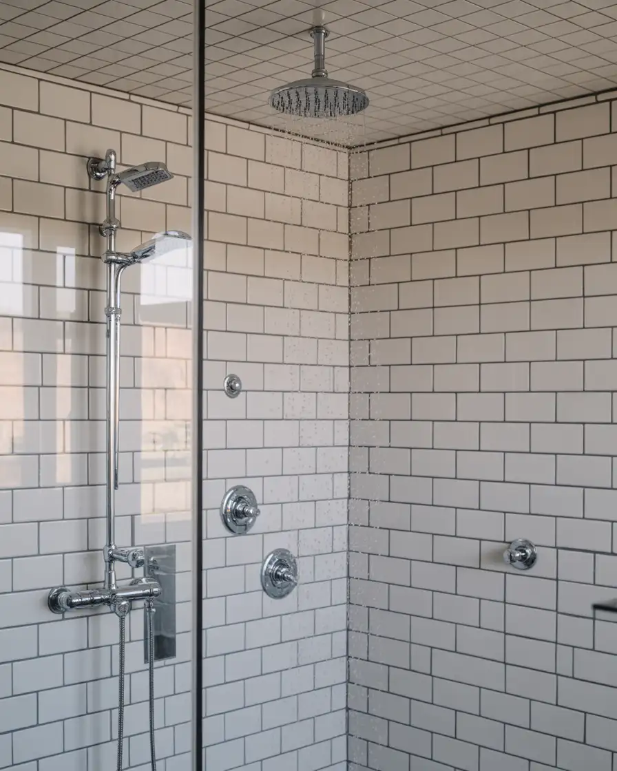 Installing a Rainfall Showerhead