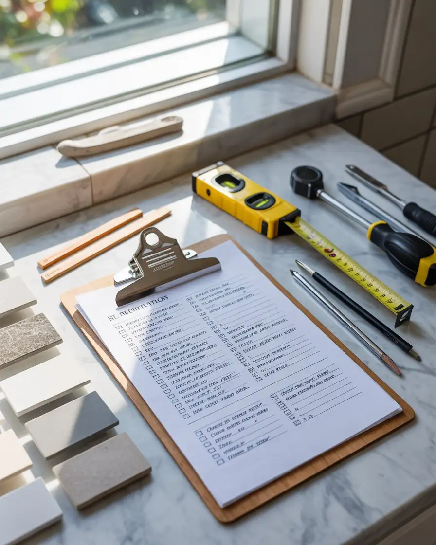 Bathroom Renovation Checklist