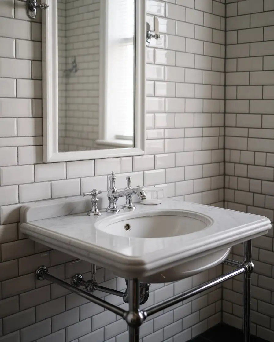 Elegant Bathroom Timeless Style