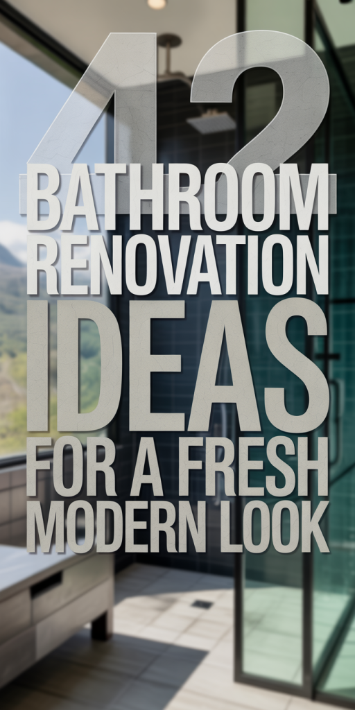 Bathroom Renovation Inspiration Collage