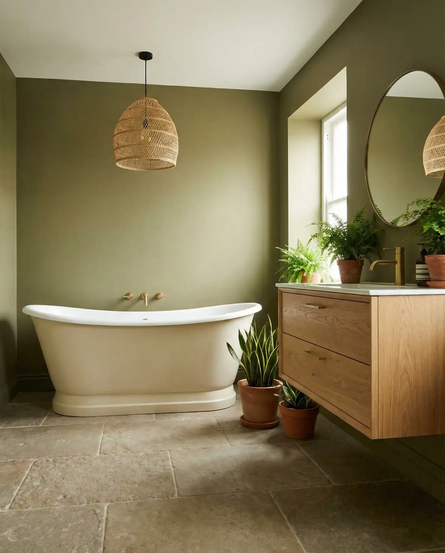 Earthy Olive Green 2