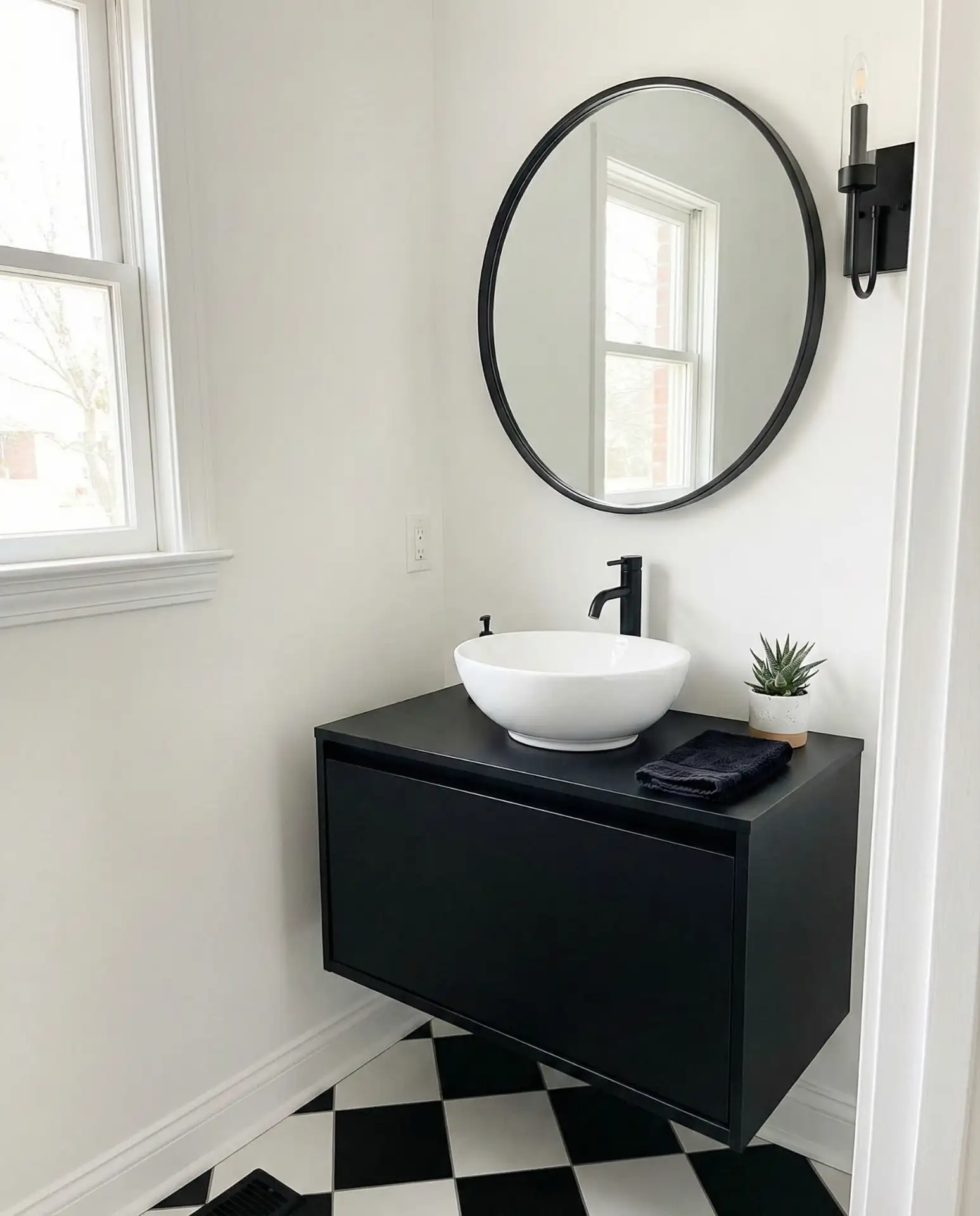 Crisp Black and White Contrast 1