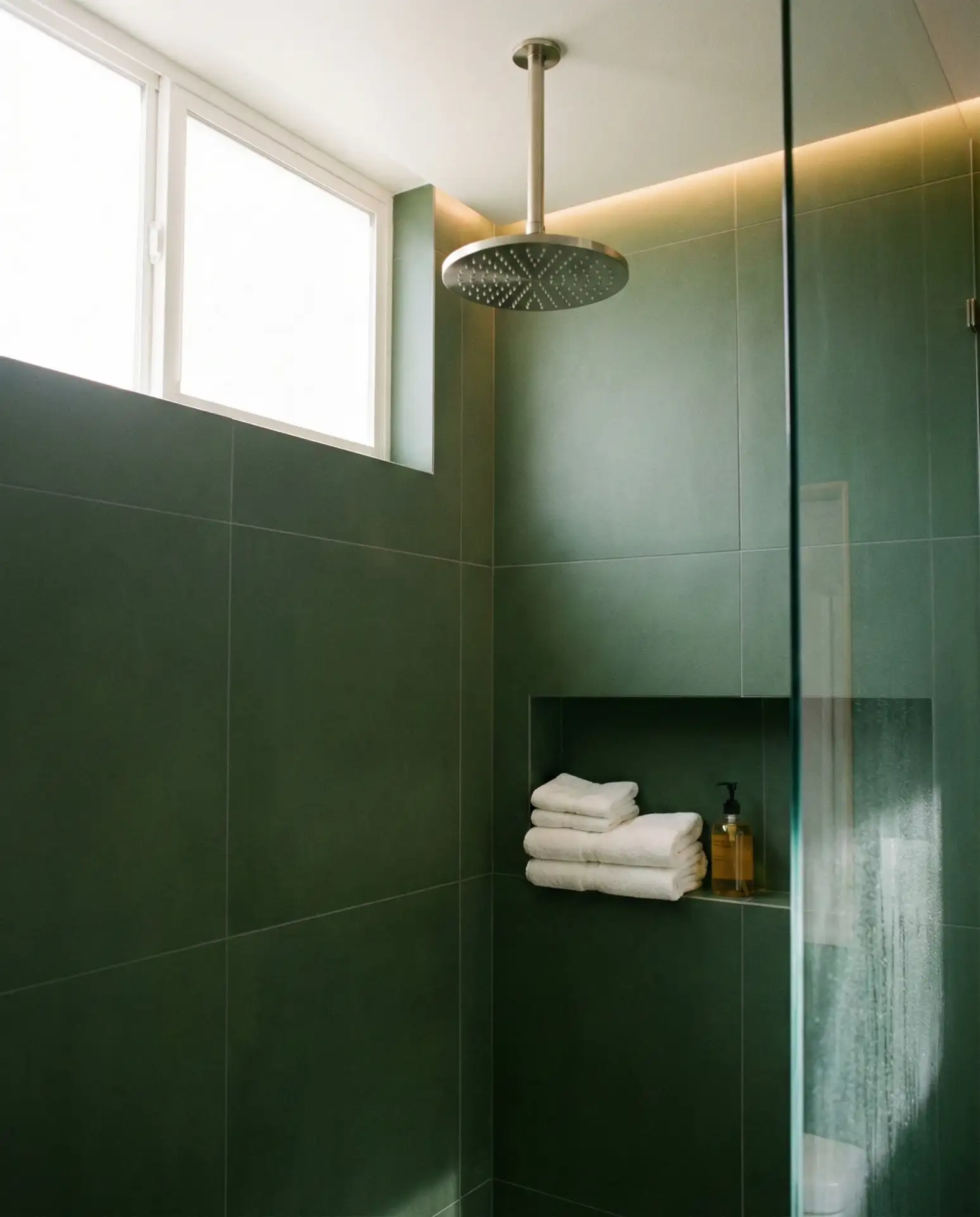 Forest Green Large Format Tiles for Drama 1