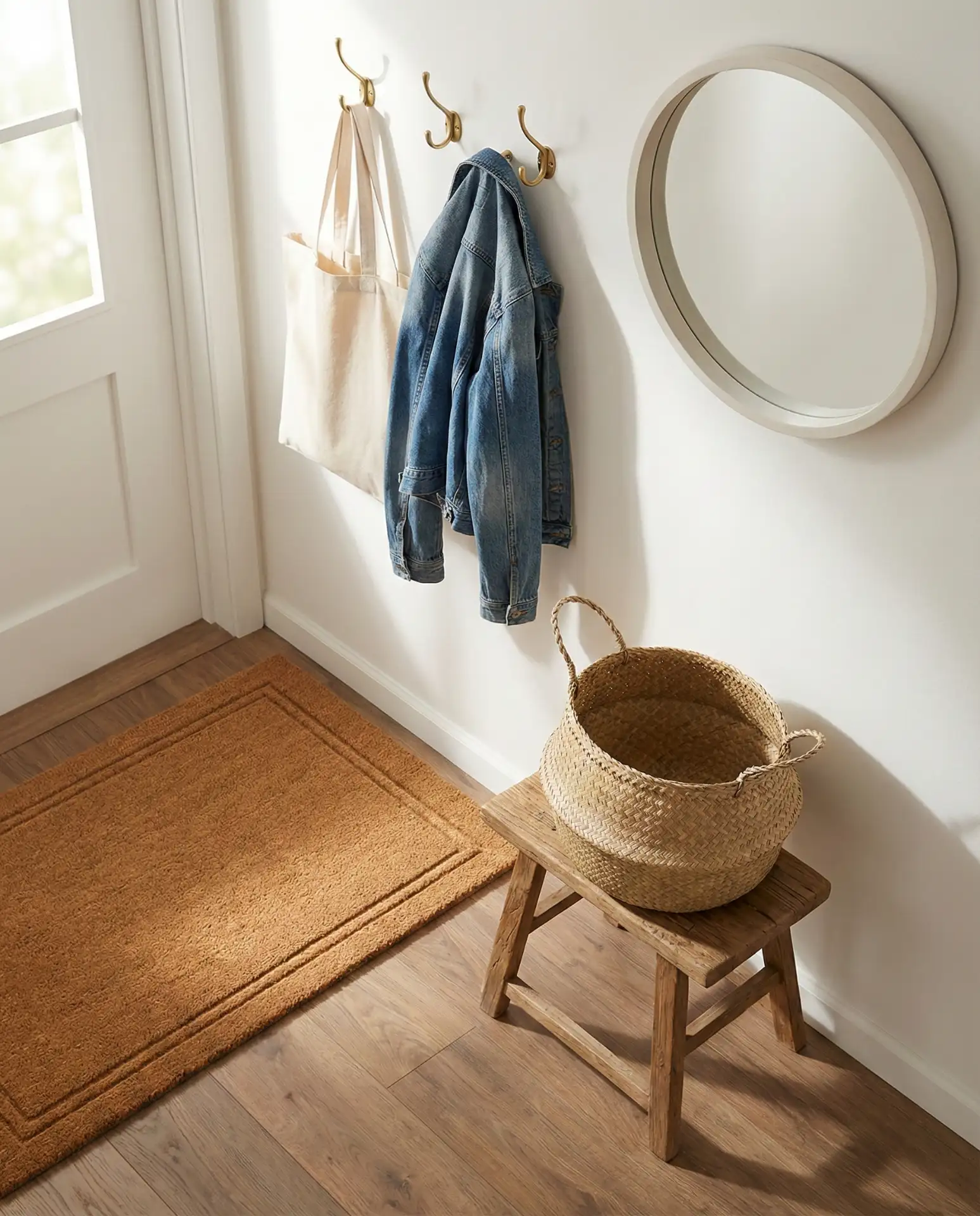 Minimalist Entryway Organization 2